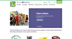 Desktop Screenshot of diverseandresilient.org